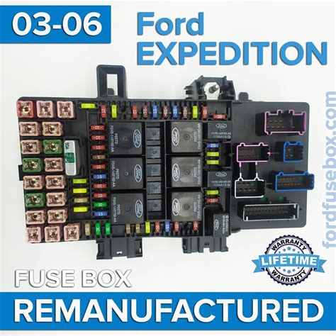 2006 expedition central junction box location|ford expedition fusion box.